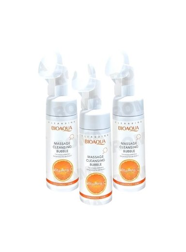 PACK 3 ESPUMA LIMPIADORA VITAMINA C 150ML BIOAQUA