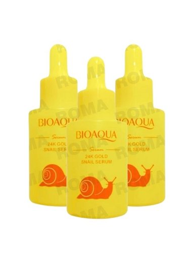 PACK 3 SÉRUM 24K GOLD SNAIL 30ML BIOAQUA