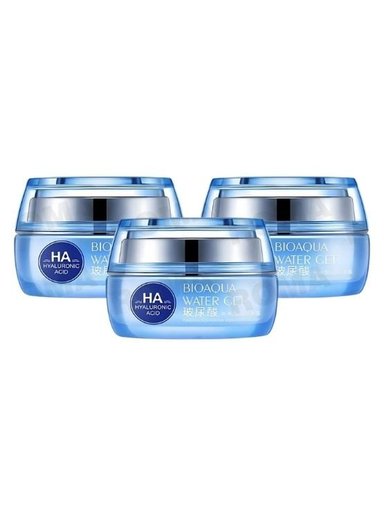 PACK 3 CREMA FACIAL ÁCIDO HIALURÓNICO 50G BIOAQUA