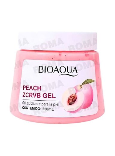 EXFOLIANTE EN GEL DE DURAZNO 250ML BIOAQUA