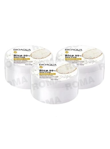 PACK 3 GEL HUMECTANTE DE ARROZ 300G BIOAQUA
