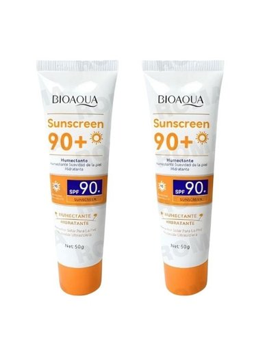 PACK 2 BLOQUEADOR SOLAR 90+ 50G BIOAQUA