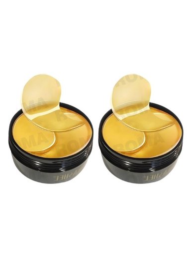PACK 2 MASCARILLA PARA OJOS 24K GOLD COLÁGENO 60 PZS DR RASHEL