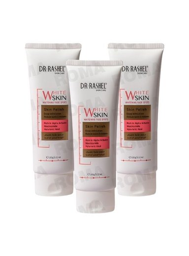 PACK 3 MASCARILLA FACIAL WHITE SKIN 100G DR RASHEL