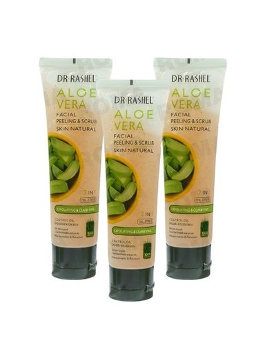 PACK 3 GEL PEELING ALOE VERA 100ML DR RASHEL