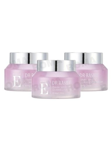 PACK 3 CREMA FACIAL CORRECTOR DE MANCHAS OSCURAS 50G DR RASHEL