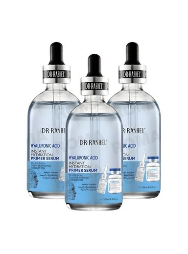 PACK 3 SERUM FACIAL ÁCIDO HIALURÓNICO 100ML DR RASHEL