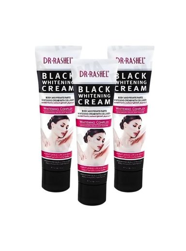 PACK 3 CREMA BLANQUEADORA CORPORAL CLÁSICA 100G DR RASHEL
