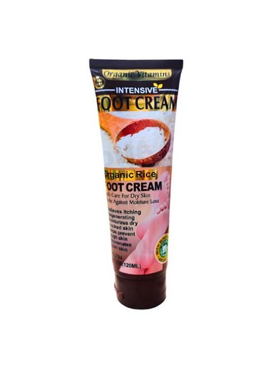 CREMA PARA PIES ARROZ 120ML WOKALI