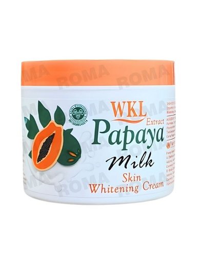 CREMA ACLARANTE PAPAYA Y LECHE 115ML WOKALI