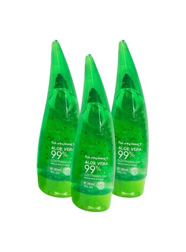 PACK 3 GEL CALMANTE ALOE VERA 260ML WOKALI