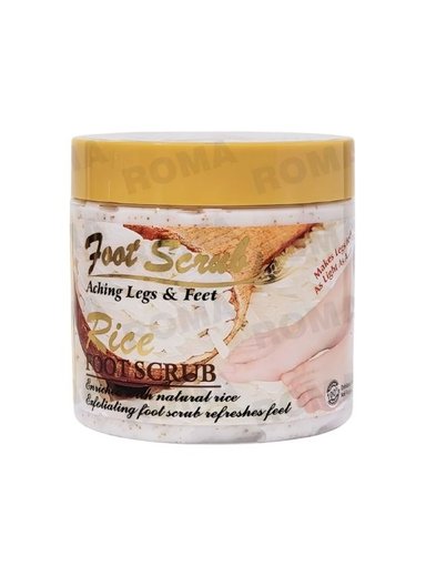 EXFOLIANTE PARA PIES ARROZ 500ML WOKALI