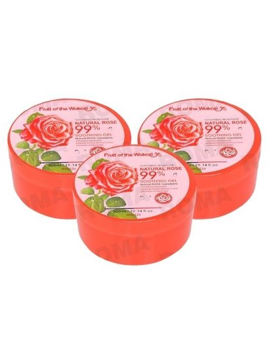 PACK 3 GEL CALMANTE ROSAS 300ML WOKALI