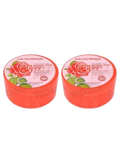 PACK 2 GEL CALMANTE ROSAS 300ML WOKALI