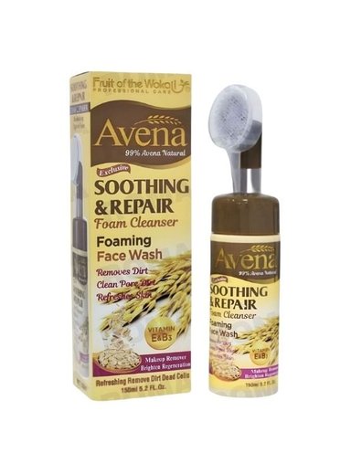 LIMPIADOR FACIAL EN ESPUMA AVENA 150ML WOKALI