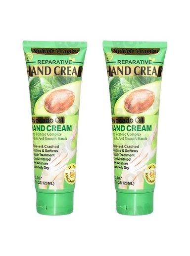 PACK 2 CREMA DE MANOS PALTA 120ML WOKALI