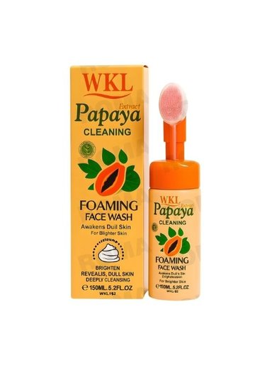 LIMPIADOR FACIAL ESPUMOSO PAPAYA 150ML WOKALI