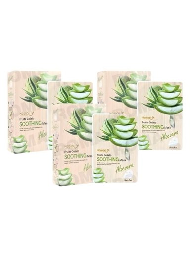 PACK 3 MASCARILLA FACIAL ALOE VERA 10UND WOKALI