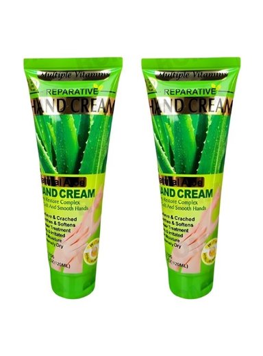 PACK 2 CREMA DE MANOS ALOE VERA 120ML WOKALI