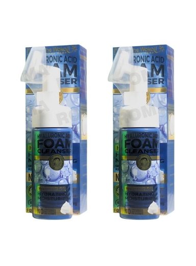 PACK 2 LIMPIADOR EN ESPUMA ÁCIDO HIALURÓNICO 150ML WOKALI