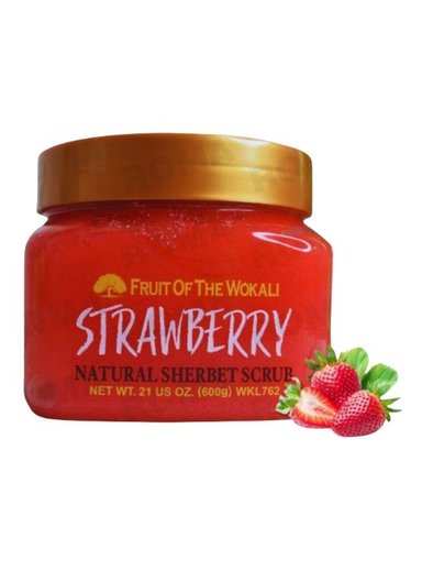 EXFOLIANTE CORPORAL STRAWBERRY 600G WOKALI