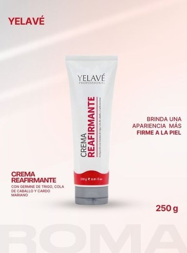 CREMA REAFIRMANTE 250G YELAVÉ