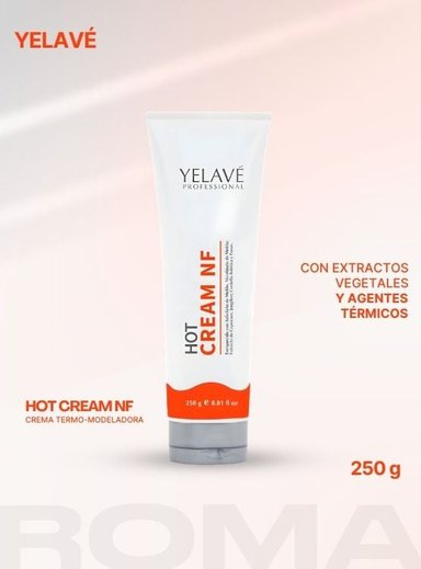 HOT CREAM NF 250G YELAVÉ