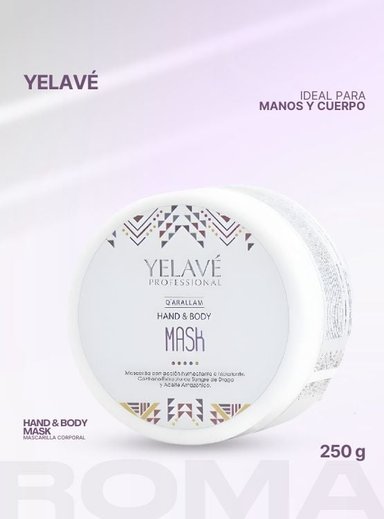 HAND Y BODY MASK 250G YELAVÉ