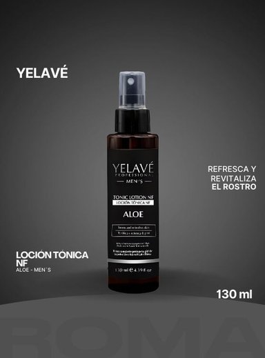 LOCIÓN TÓNICA NF ALOE MEN`S 130ML YELAVÉ