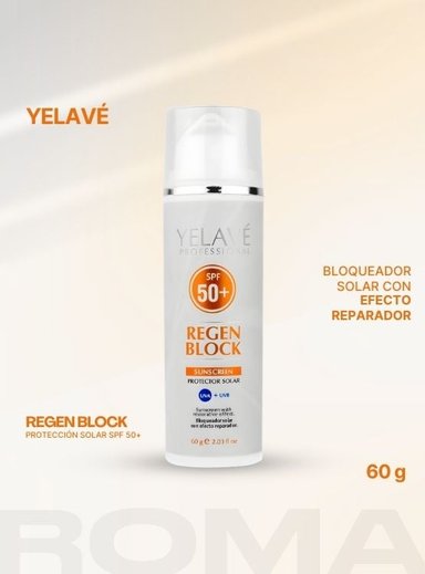 REGEN BLOCK 50+ 60G YELAVÉ