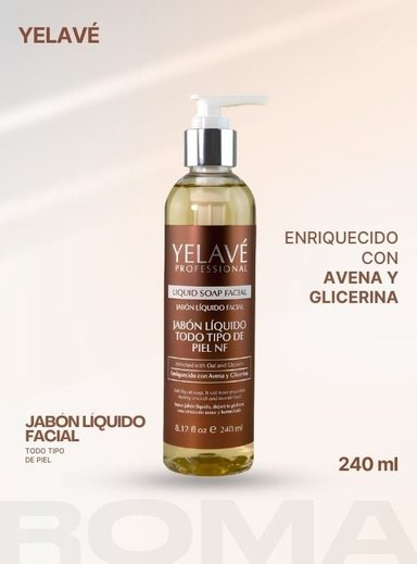 JABÓN TODO TIPO DE PIEL NF 240ML YELAVÉ