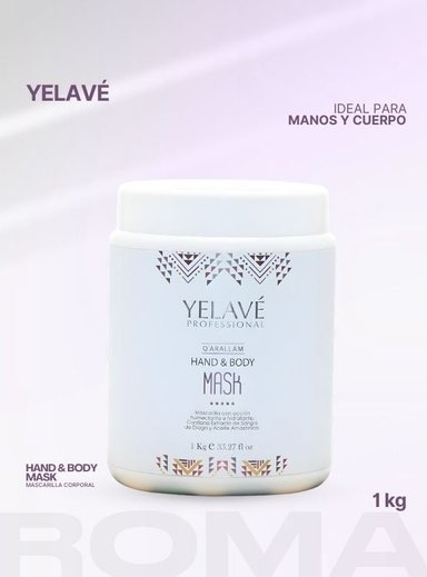 HAND Y BODY MASK 1 KG YELAVÉ