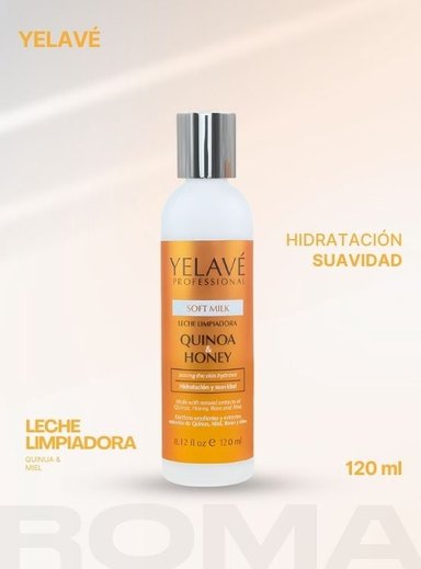 SOFT MILK QUINOA Y HONEY 120ML YELAVÉ