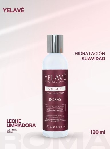 SOFT MILK DE ROSAS 120ML YELAVÉ