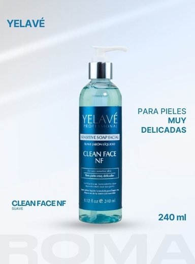 CLEAN FACE NF 240ML YELAVÉ