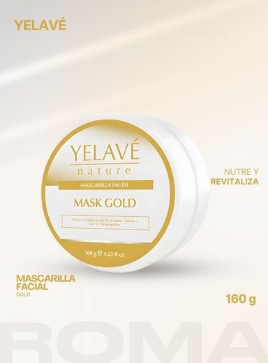 MASK GOLD 160G YELAVÉ