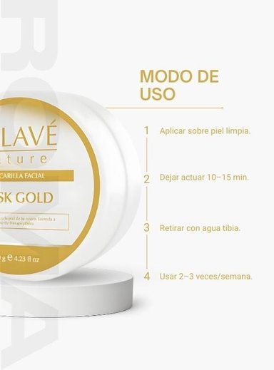 MASK GOLD 160G YELAVÉ - 3
