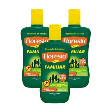 PACK 3 REPELENTE FAMILIAR 120G FLORESTA