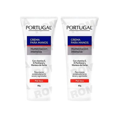 PACK 2 CREMA PARA MANOS 80G PORTUGAL