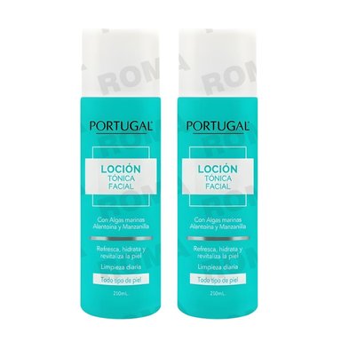 PACK 2 LOCIÓN TÓNICA FACIAL 210ML PORTUGAL