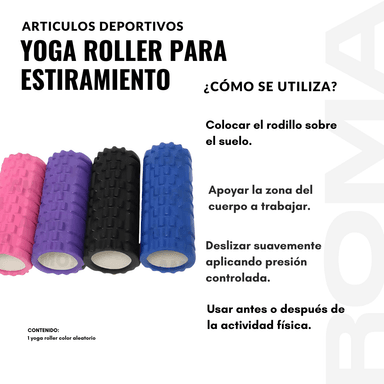 YOGA ROLLER PARA ENTRENAMIENTO - 3