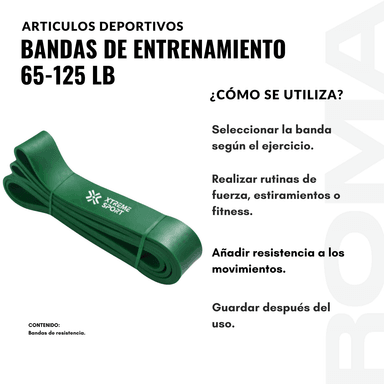 BANDAS DE ENTRENAMIENTO 65-125 LIBRAS - 3