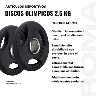 DISCO OLIMPICO 2.5 KG - 2