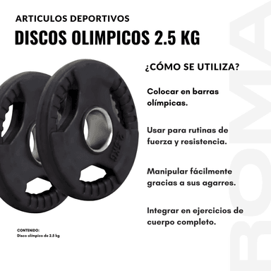 DISCO OLIMPICO 2.5 KG - 3