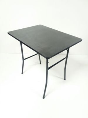 MESA PLEGABLE ATAHUALPA MP8060N 80 CM X 80 CM NEGRO