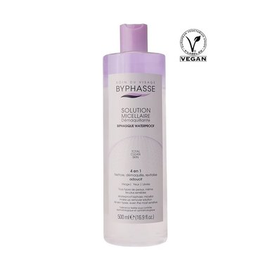 AGUA MICELAR BIFÁSICA WATERPROOF 500ML BYPHASSE - 1