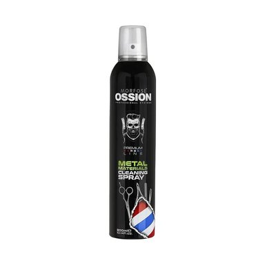 SPRAY LIMPIADOR DE METÁLICOS BARBERÍA 300ML OSSION