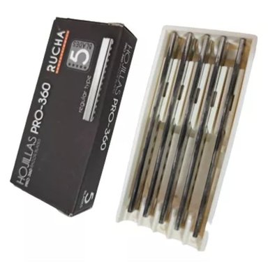 SET DE REPUESTOS PARA NAVAJA 5UNID RUCHA