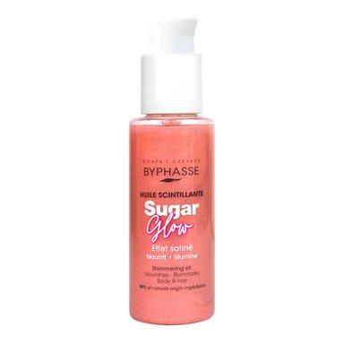 ACEITE BRILLANTE SUGAR GLOW 100ML BYPHASSE - 1
