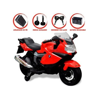 VEHÍCULO BMW MOTO A BATERIA PISTERA - 1